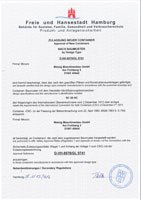 Zulassung Umbau Seecontainer HC Zulassung Umbau Seecontainer HC